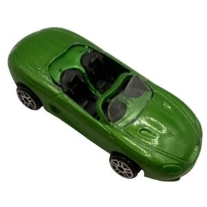 Maisto Mustang Mach III Diecast Car Metallic Lime Green 1:64 Scale Concept Car